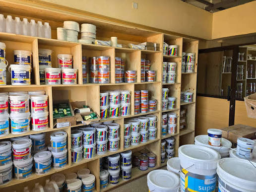 Exterior gloss weather paint
